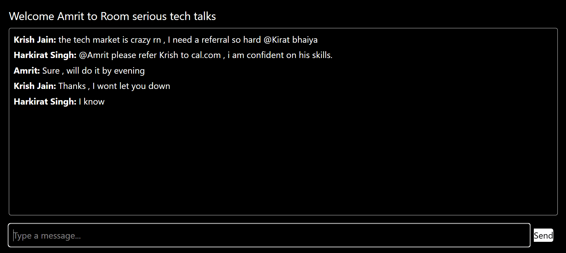 Picture of the website 